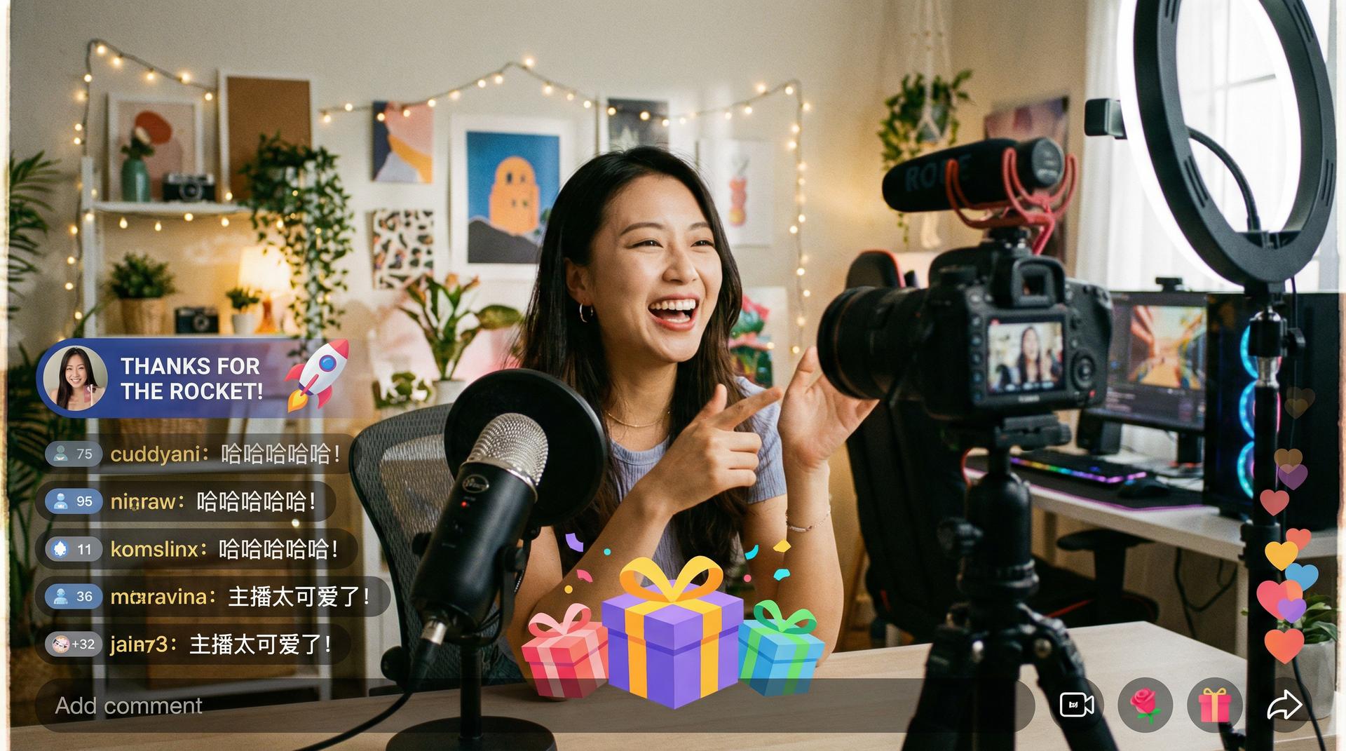 蘑菇视频视频直播互动